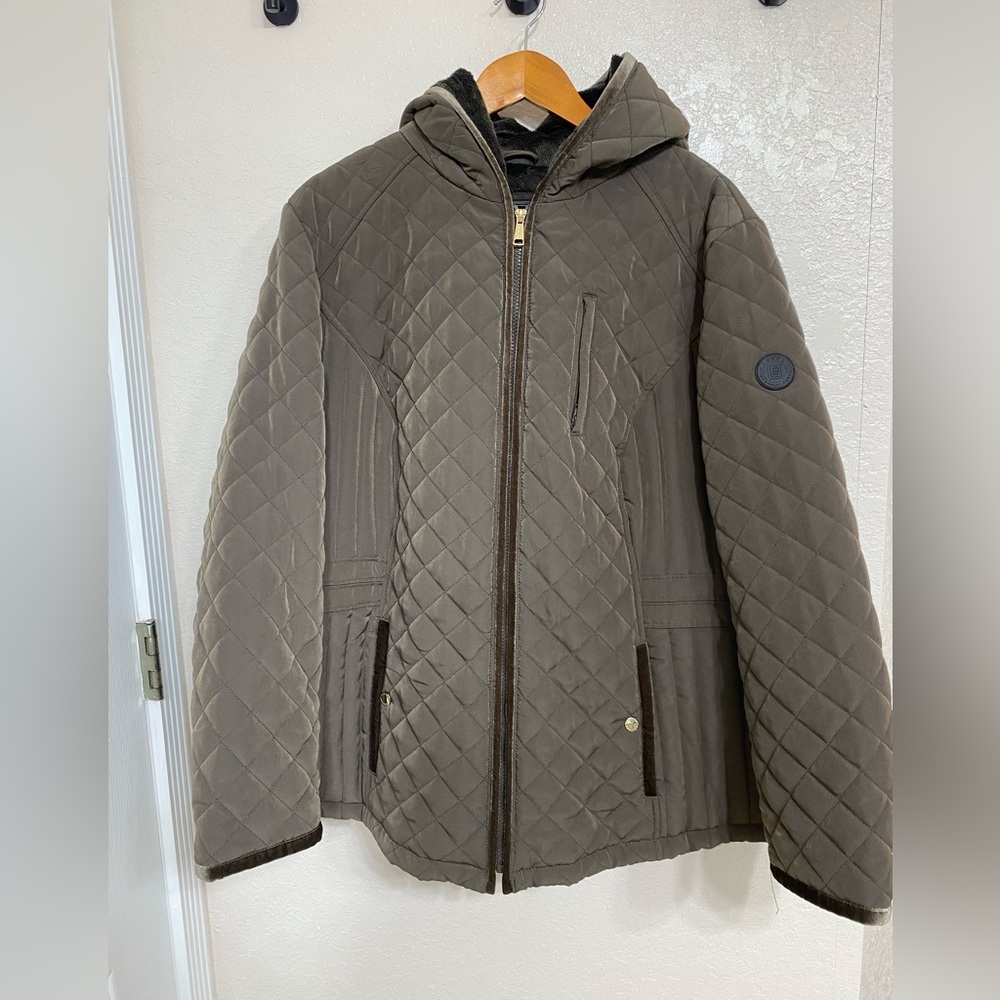 Laundry by Shelli Segal Quilted Coat